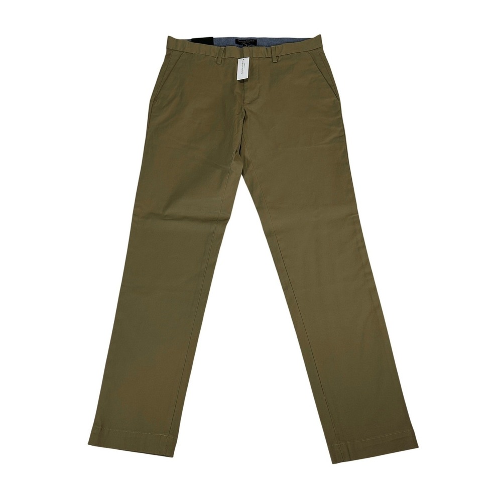 Banana Republic Factory Mason Stretch Chino Pants Khaki Brown 31x32 New NWT